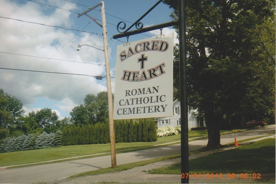Sacred Heart Cemetery, Friendship NY Painted Hills Genealogy Society